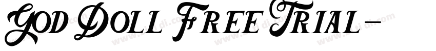 God Doll Free Trial字体转换